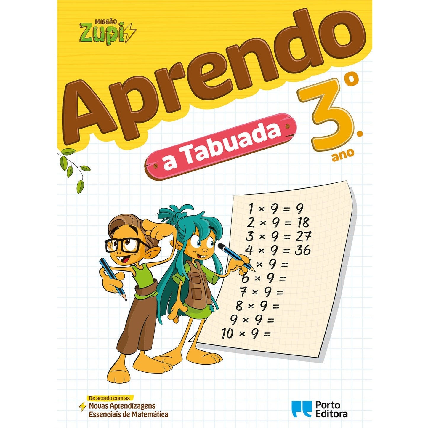 Missão Zupi - Aprendo a Tabuada - 3.º ano