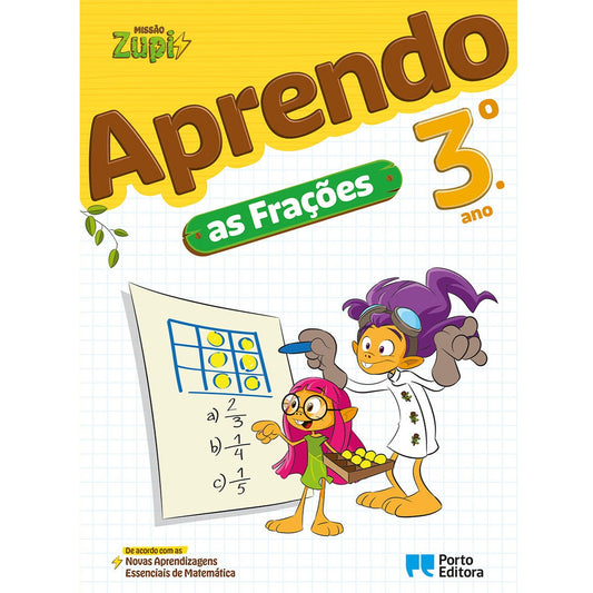 Missão Zupi - Aprendo as Frações - 3.º ano