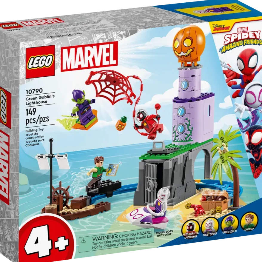 LEGO® Spidey 10790 - Equipa Spidey no Farol de Green Goblin