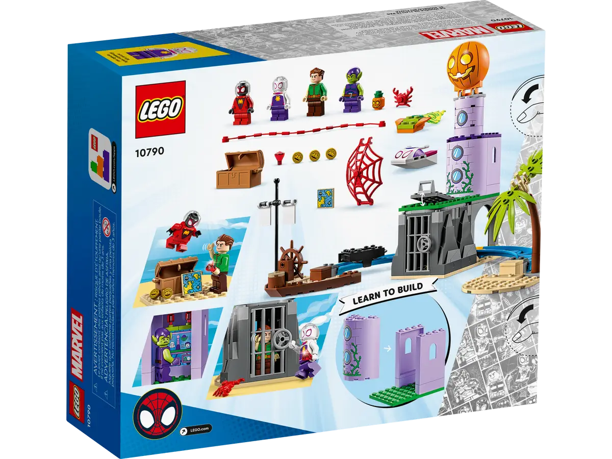 LEGO® Spidey 10790 - Equipa Spidey no Farol de Green Goblin