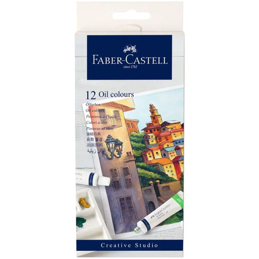 12 Tintas a Óleo - Faber-Castell