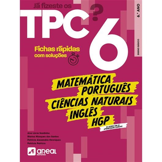 Já fizeste os TPC? 6 - 6.º Ano