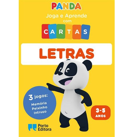 Canal Panda - Joga e Aprende com Cartas - Letras 3/5 Anos