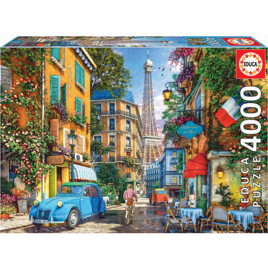 Puzzle  4000 Peças - Ruas de Paris
