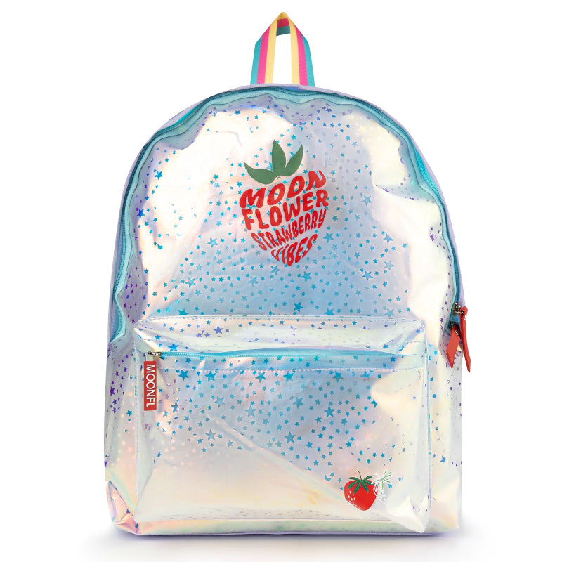 Mochila Escolar Ambar - Strawberry Teen Moonflower