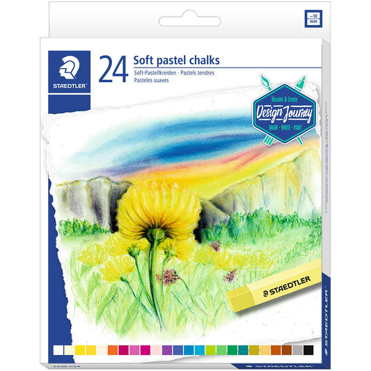 24 Giz Pastel Suave - Staedtler