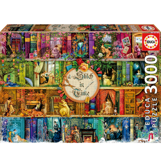 Puzzle 3000 Peças - A Stitch In Time