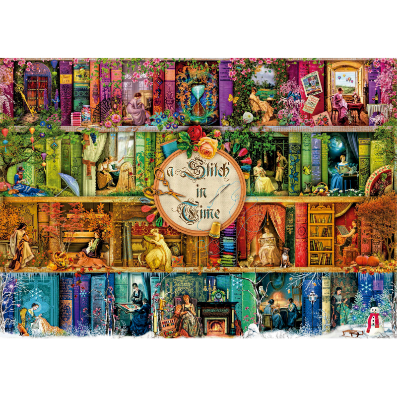 Puzzle 3000 Peças - A Stitch In Time