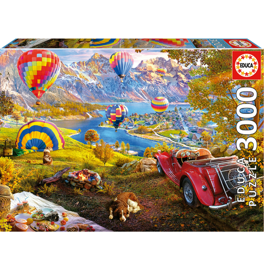 Puzzle 3000 Peças - O Vale dos Balõe