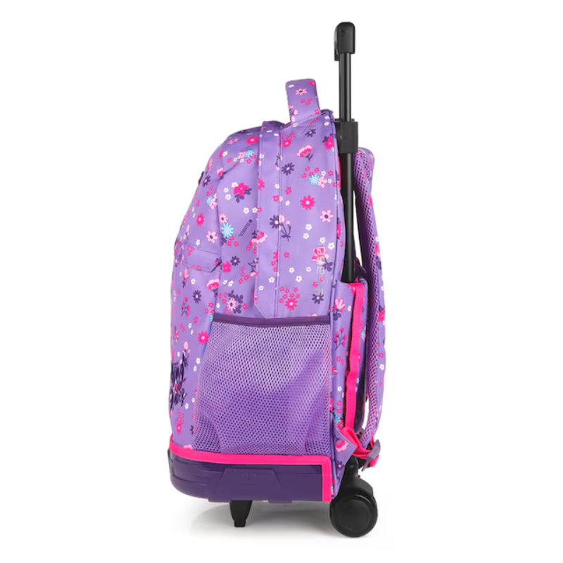 Mochila Escolar com Trolley - Spring Vibes