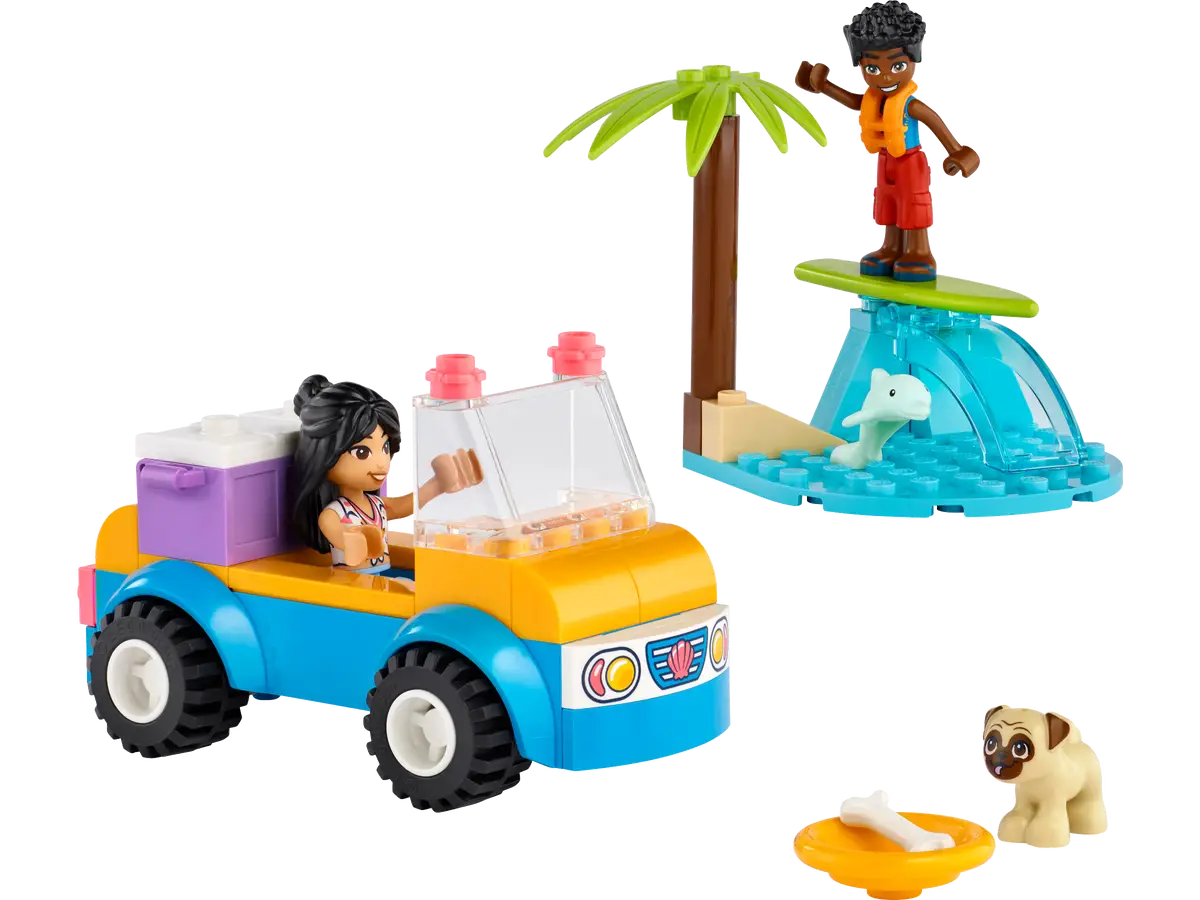 LEGO 41725 Friends - Diversão Com o Buggy de Praia