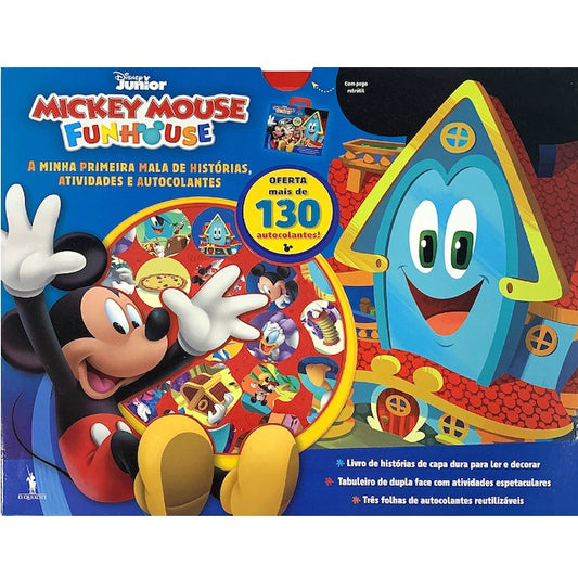 Mickey Funhouse - A Minha Primeira Mala de Histórias, Atividades e Autocolantes