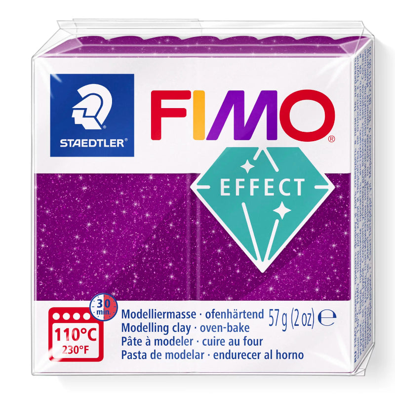 FIMO Effect 57g - 602 Roxo Galáxia