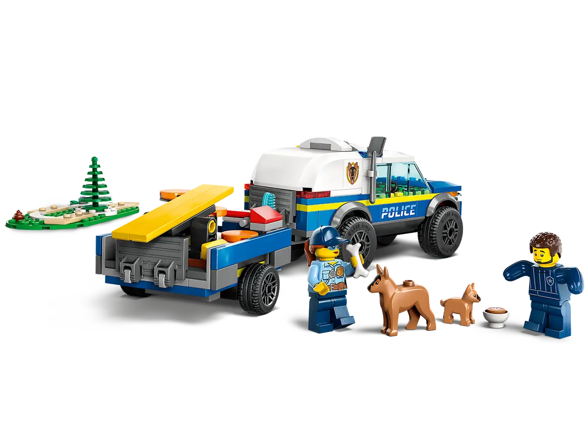 LEGO City 60369 - Treino de Cão-Polícia Móvel