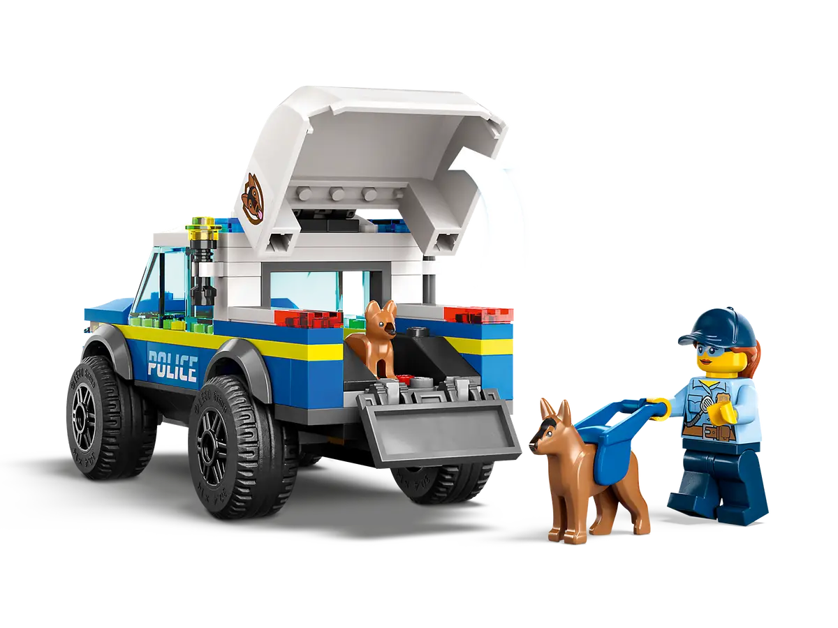 LEGO City 60369 - Treino de Cão-Polícia Móvel