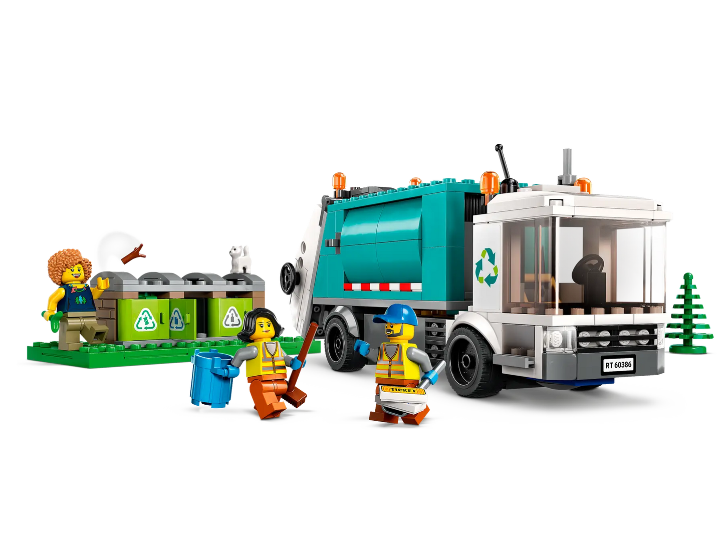 LEGO City 60386 -  O Camião da Reciclagem