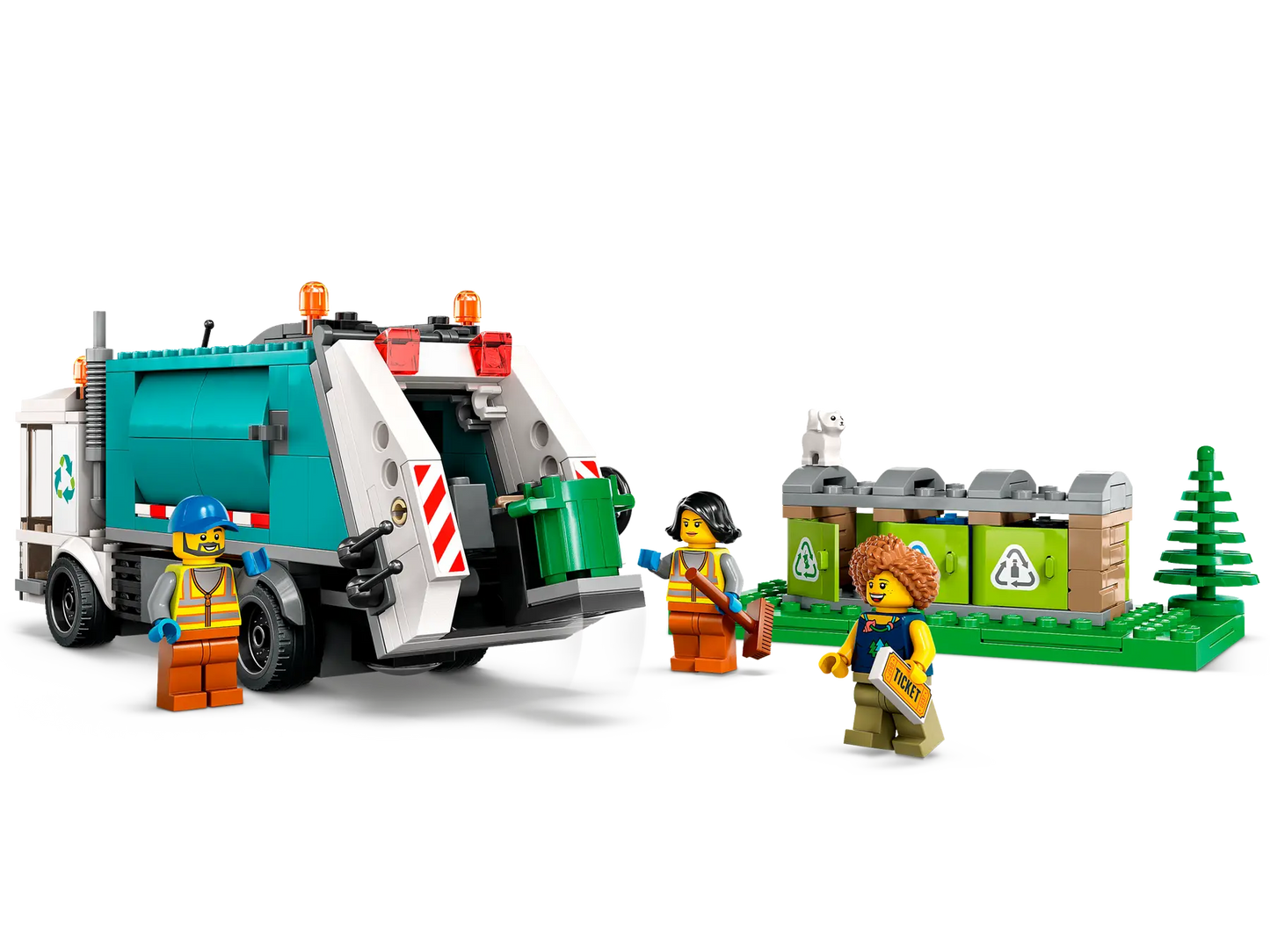 LEGO City 60386 -  O Camião da Reciclagem