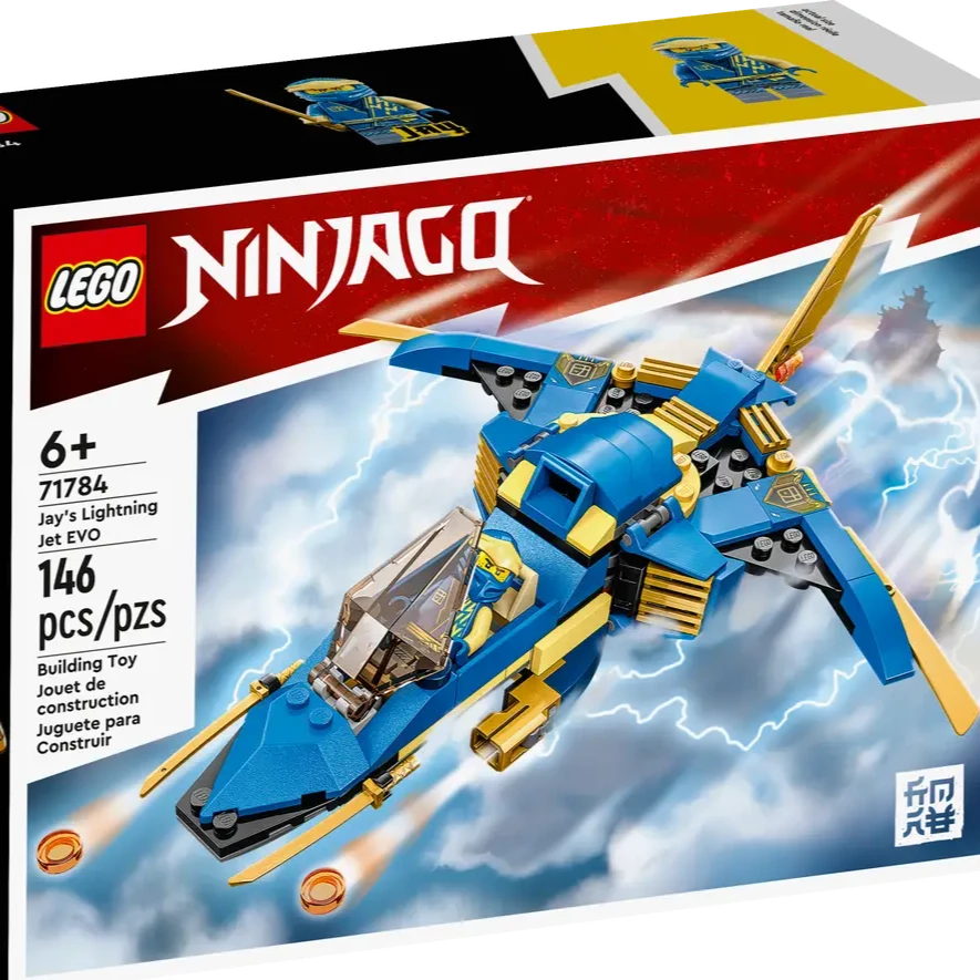 LEGO Ninjago 71784 - Jato Relâmpago EVO do Jay