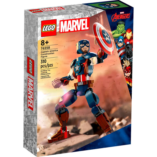 LEGO Marvel 76258 - Figura de Construção de Captain America