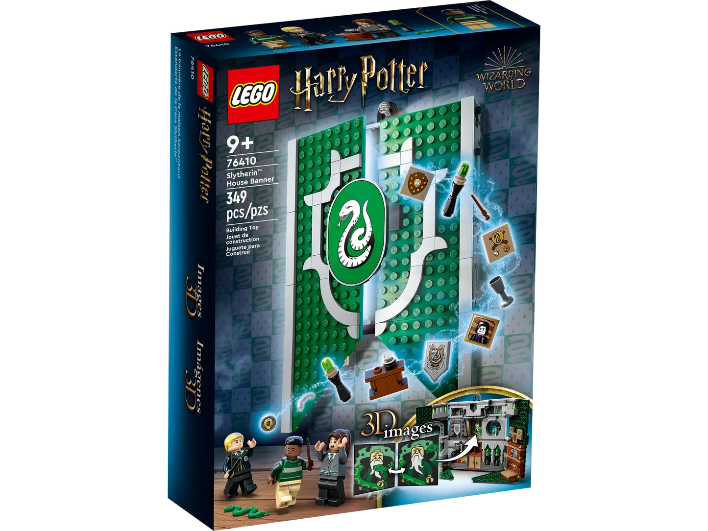 LEGO Harry Potter 76410 - Bandeira da Casa de Slytherin