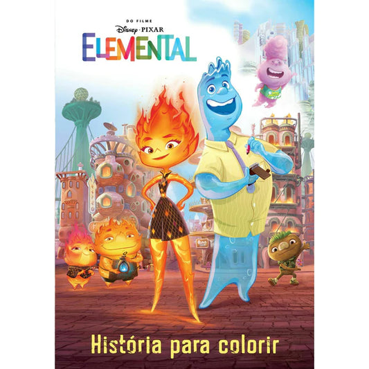 Elemental - História para Colorir