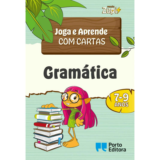 Gramática - Joga e Aprende com Cartas - 7-9 Anos