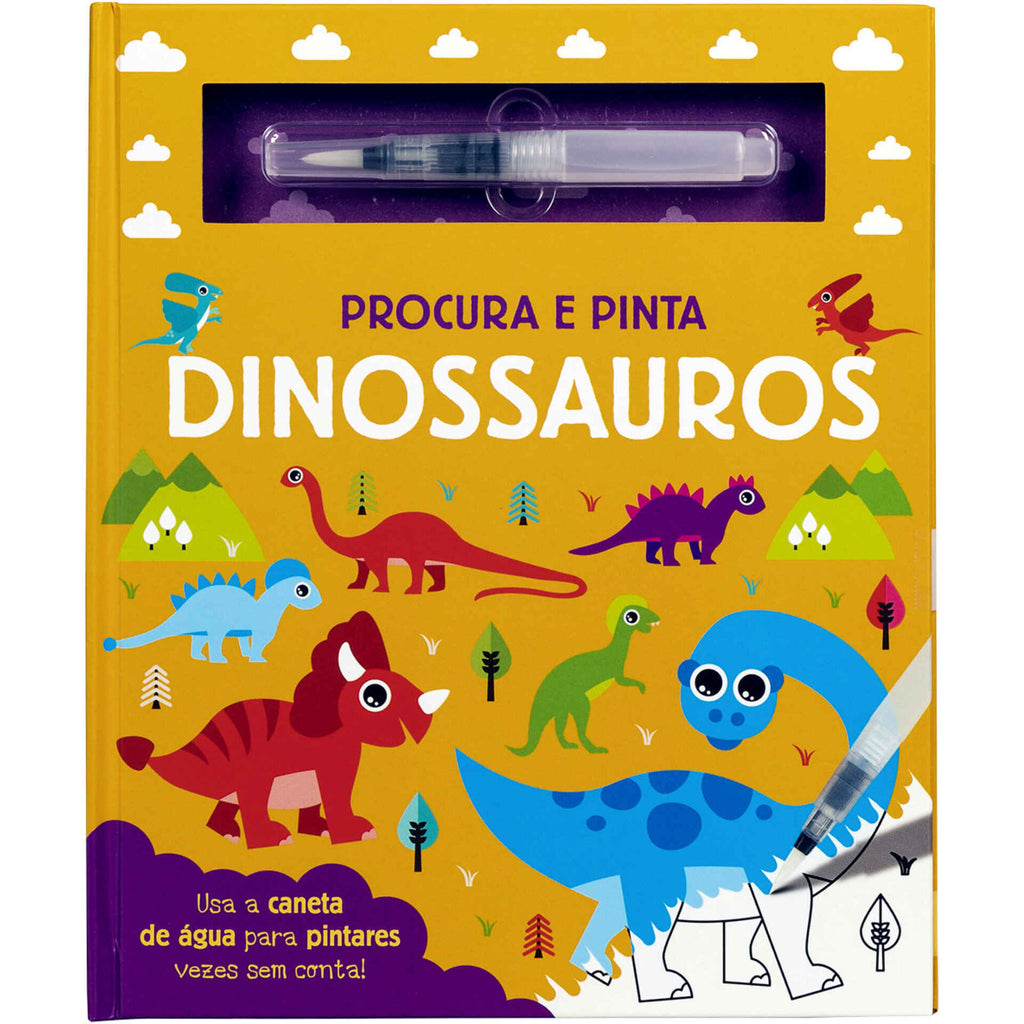 Procura e Pinta Dinossauros