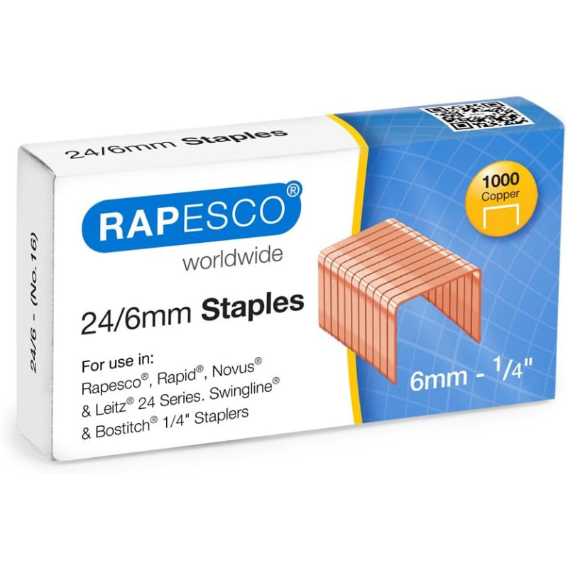 Agrafos 24/6 - Rapesco