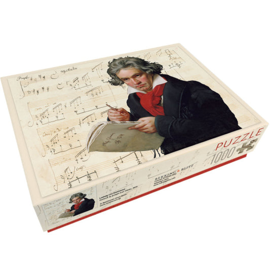 Puzzle 1000 Peças - Ludwig van Beethoven, de Joseph Karl Stieler