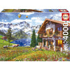 Puzzle 4000 Peças - Casa nos Alpes