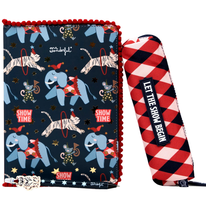 Conjunto de Escrita Mr. Wonderful - Circo