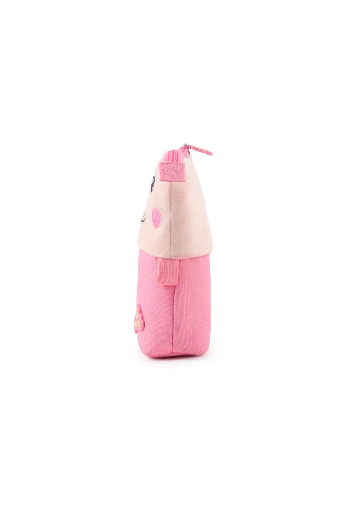 Bolsa Vertical Dog Person Pink Furry - 19cm