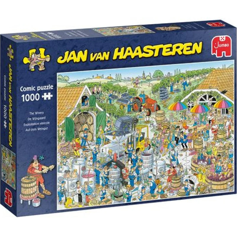 Puzzle 1000 Peças - Jan van Haasteren, A Vinícola
