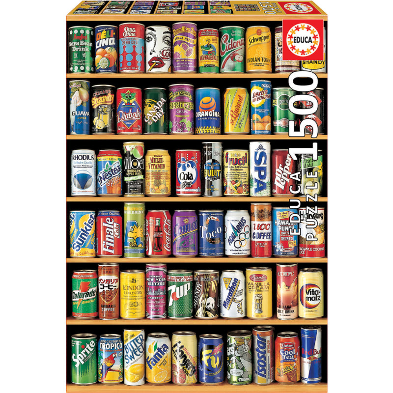 Puzzle 1500 Peças - Latas