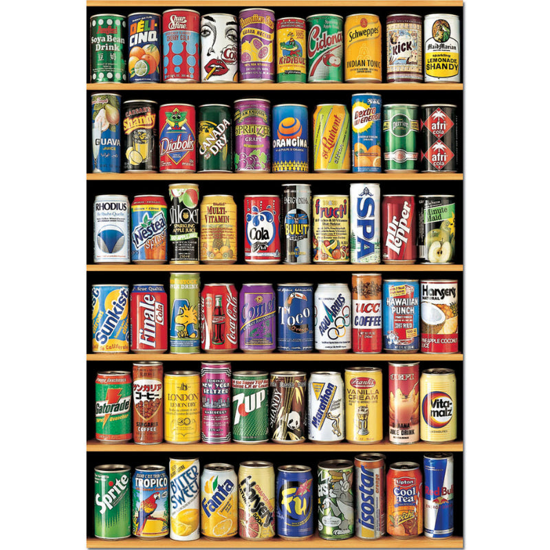 Puzzle 1500 Peças - Latas