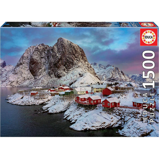 Puzzle 1500 Peças - Ilhas Lofoten, Noruega