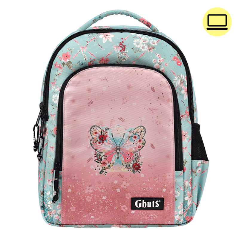Mochila Laptop Ghuts - Butterflowers