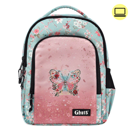 Mochila Laptop Ghuts - Butterflowers