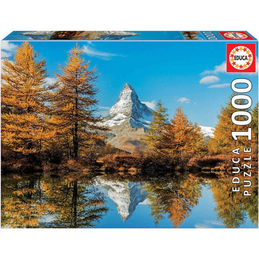 Puzzle 1000 Peças - Monte Cervino no Outono