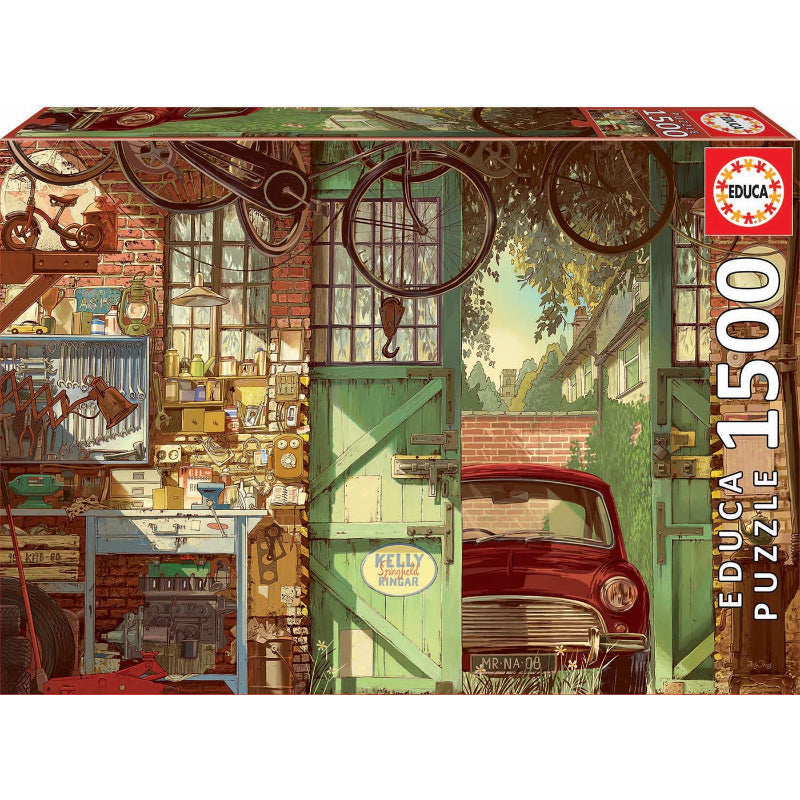 Puzzle 1500 Peças - Old Garage Arly Jones