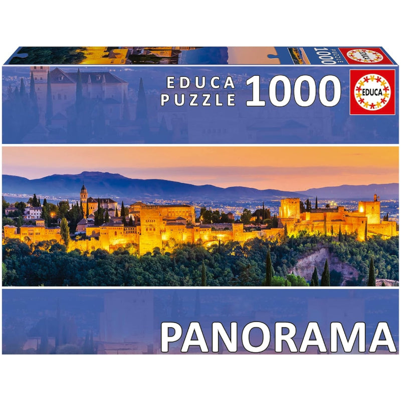 Puzzle 1000 Peças - Alhambra, Granada - Panorama