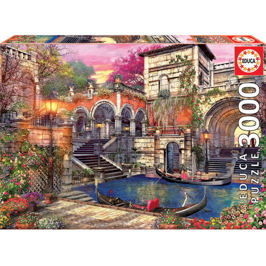 Puzzle 3000 Peças - Romance em Veneza