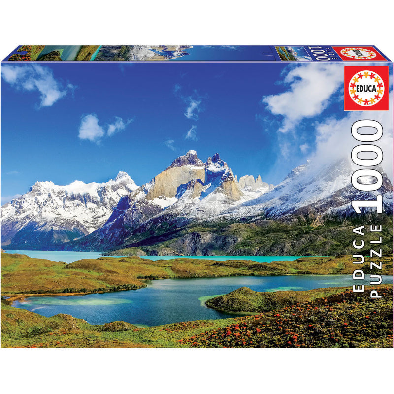 Puzzle 1000 Peças - Torres de Paine, Patagónia