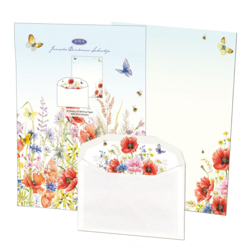 Pack de Folhas de Carta com Envelopes