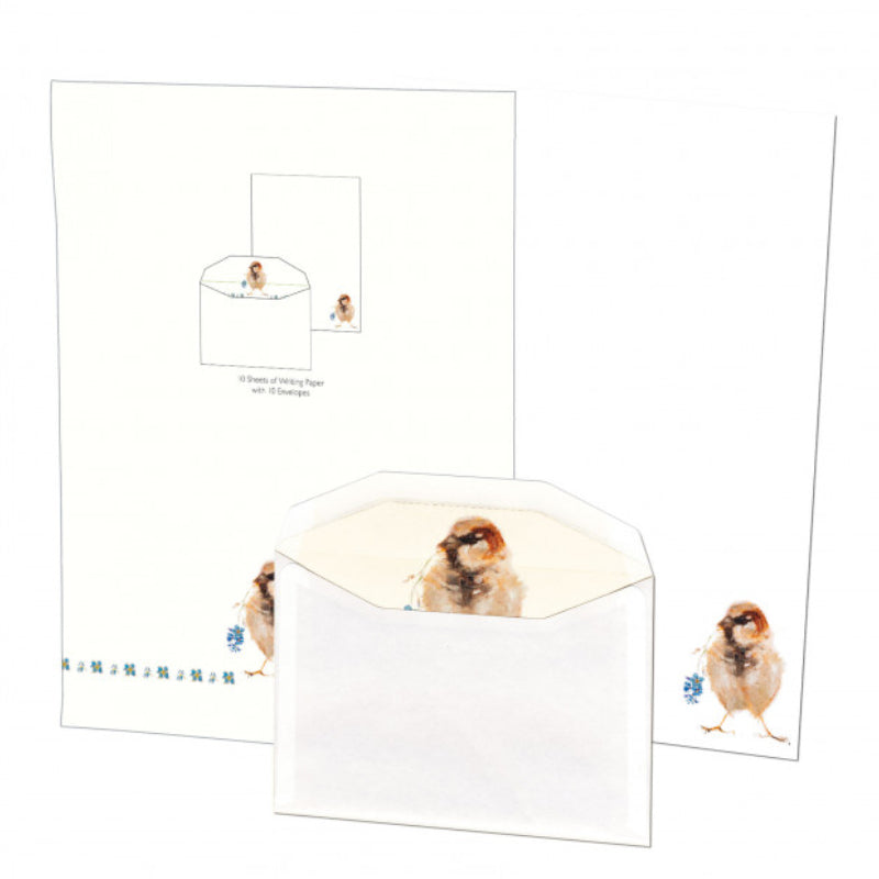 Pack de Folhas de Carta com Envelopes