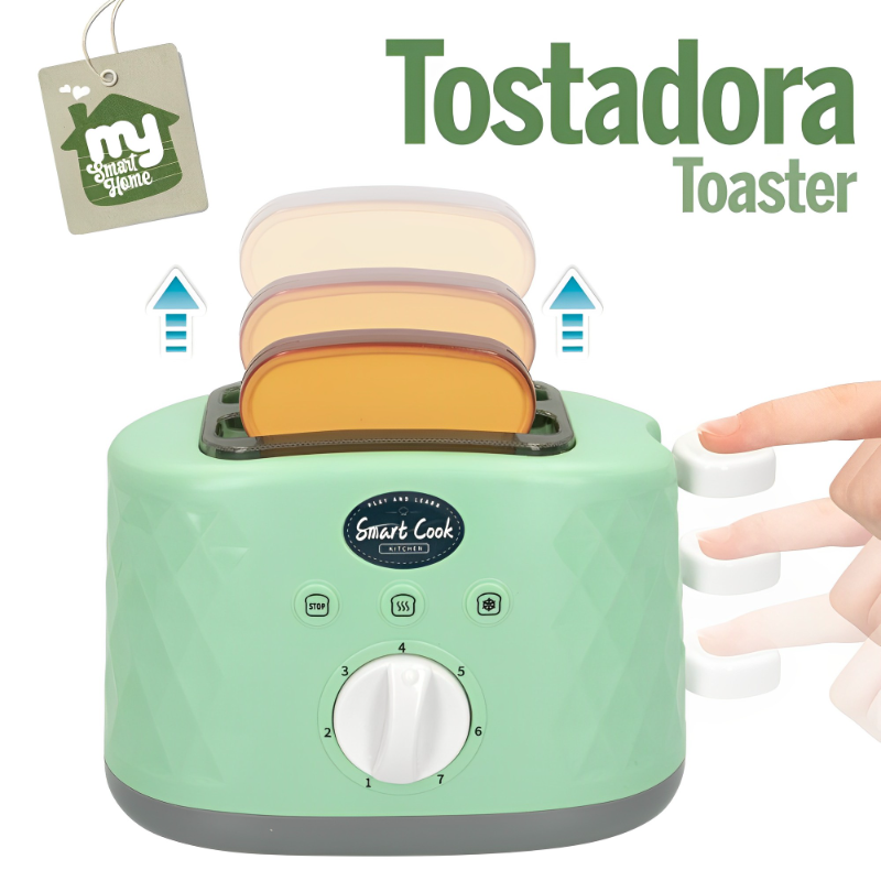 My Smart Home – Torradeira Realista c/Torradas