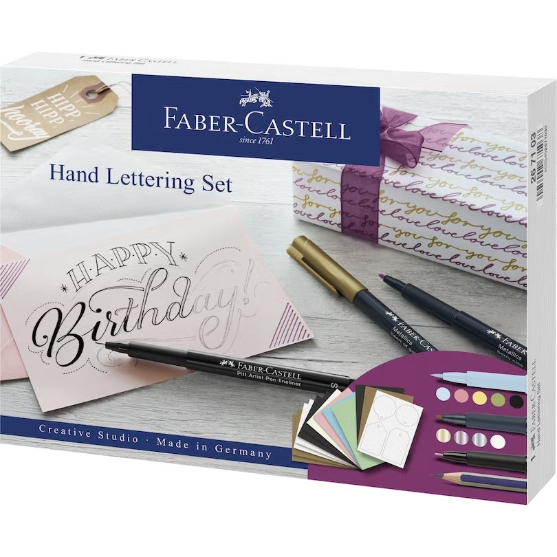 Canetas Faber-Castell Set Creative Hand Lettering - 12 Unidades