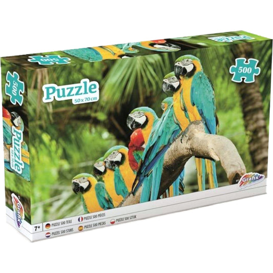 Puzzle 500 Peças - Papagaios