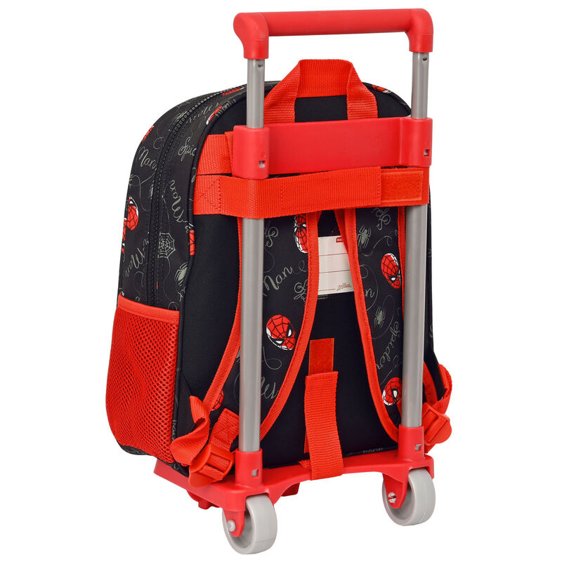 Marvel Mochila c/ Trolley Spiderman Hero - 33cm