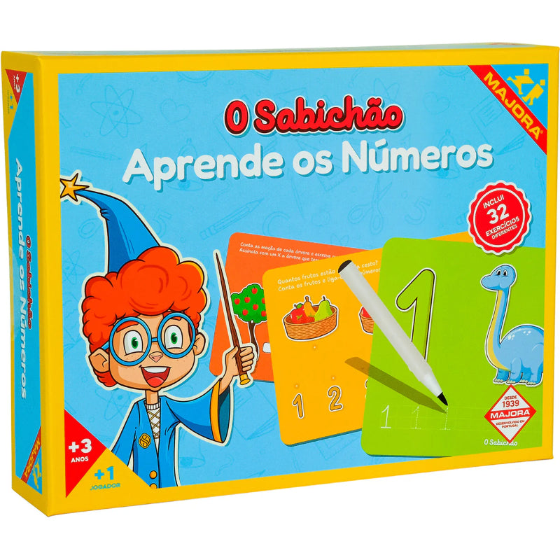 Jogo O Sabichão - Aprende os Números